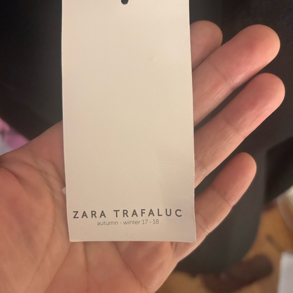 Zara Trafaluc Womens Long Sleeve Crew Neck Fitted Dress - Picture 8 of 8